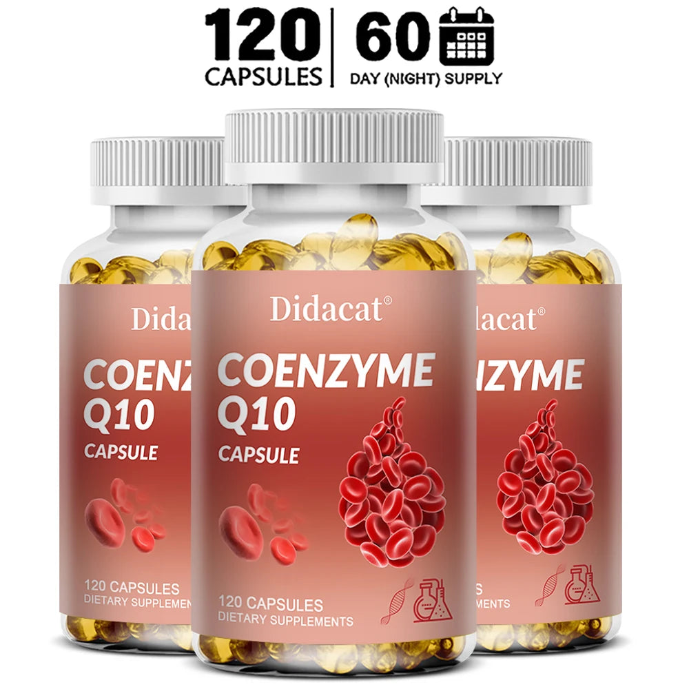 CoQ10 Capsules – Heart Health, Energy & Antioxidant Support