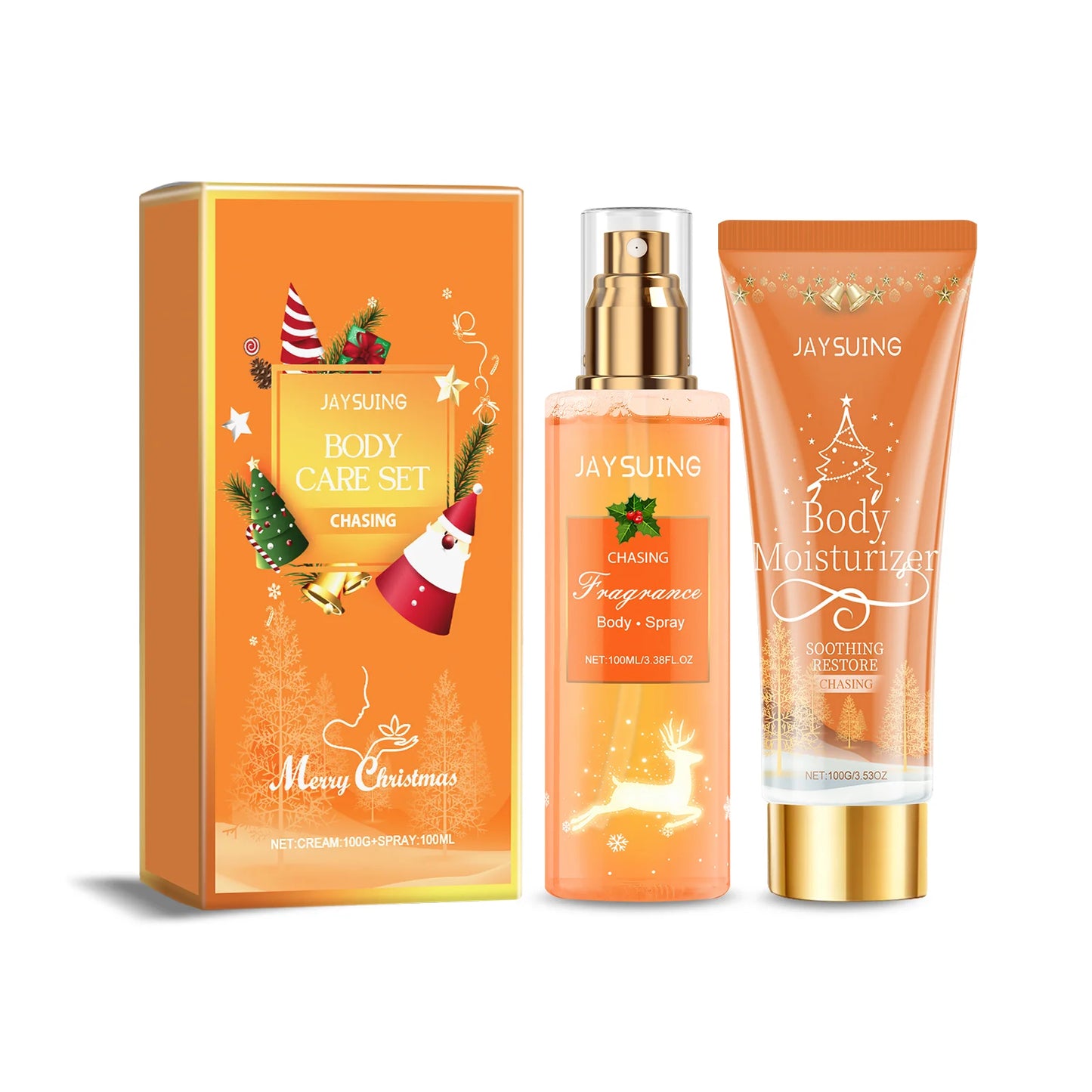 Christmas Scented Body Care Set – Spray & Lotion Gift