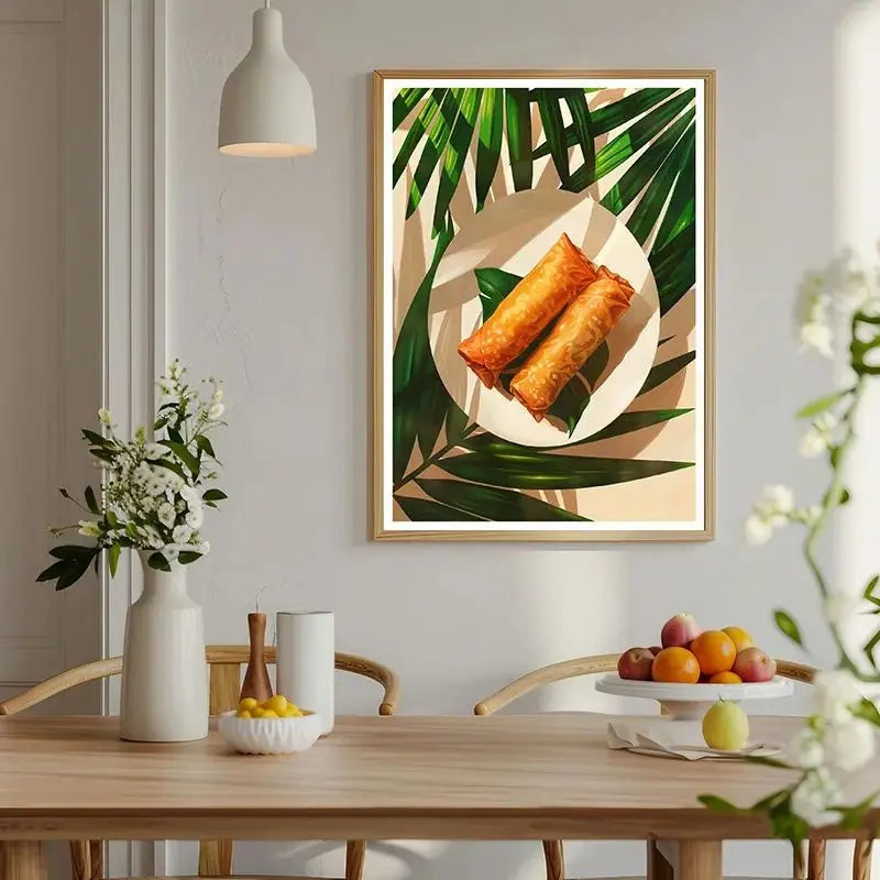 Philippines Street Food Canvas Wall Art | Unframed Poster
