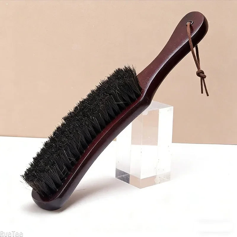 RveTee Horsehair Clothes Brush – Wood Handle Lint Remover
