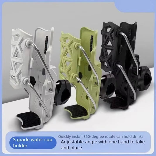 Motorcycle Cup Holder Universal 360° Adjustable Handlebar Bike Motorcycle Water Bottle Cage For Cycling ADV Motorbike Peaceful Pleasures Health and Wellness