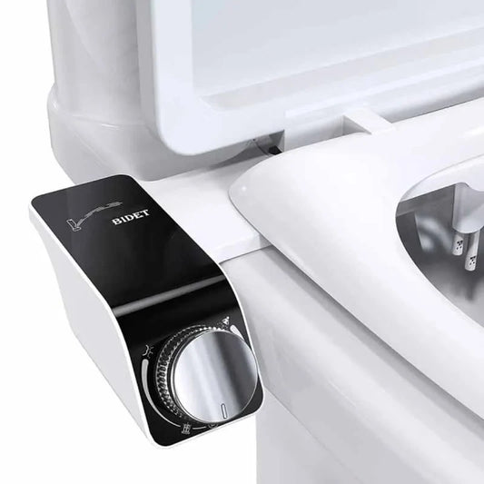Ultra-Slim Non-Electric Bidet Attachment | Double Nozzle Bidet Attachment Peaceful Pleasures Health and Wellness