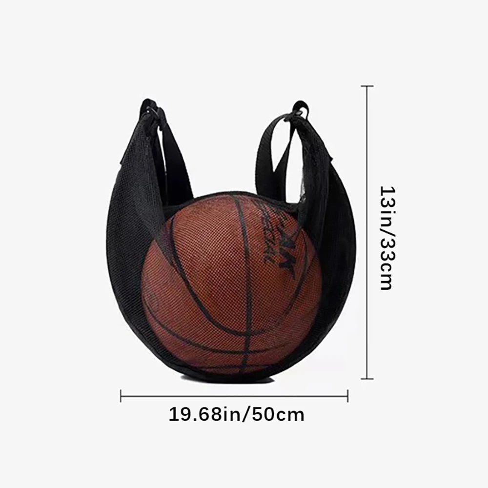 Single Shoulder Crossbody Basketball Bag Portable Storage Student