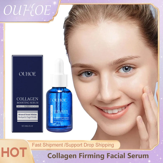 Collagen Boosting Face Serum – Firming, Lifting & Hydration Face Serum Peaceful Pleasures Health and Wellness