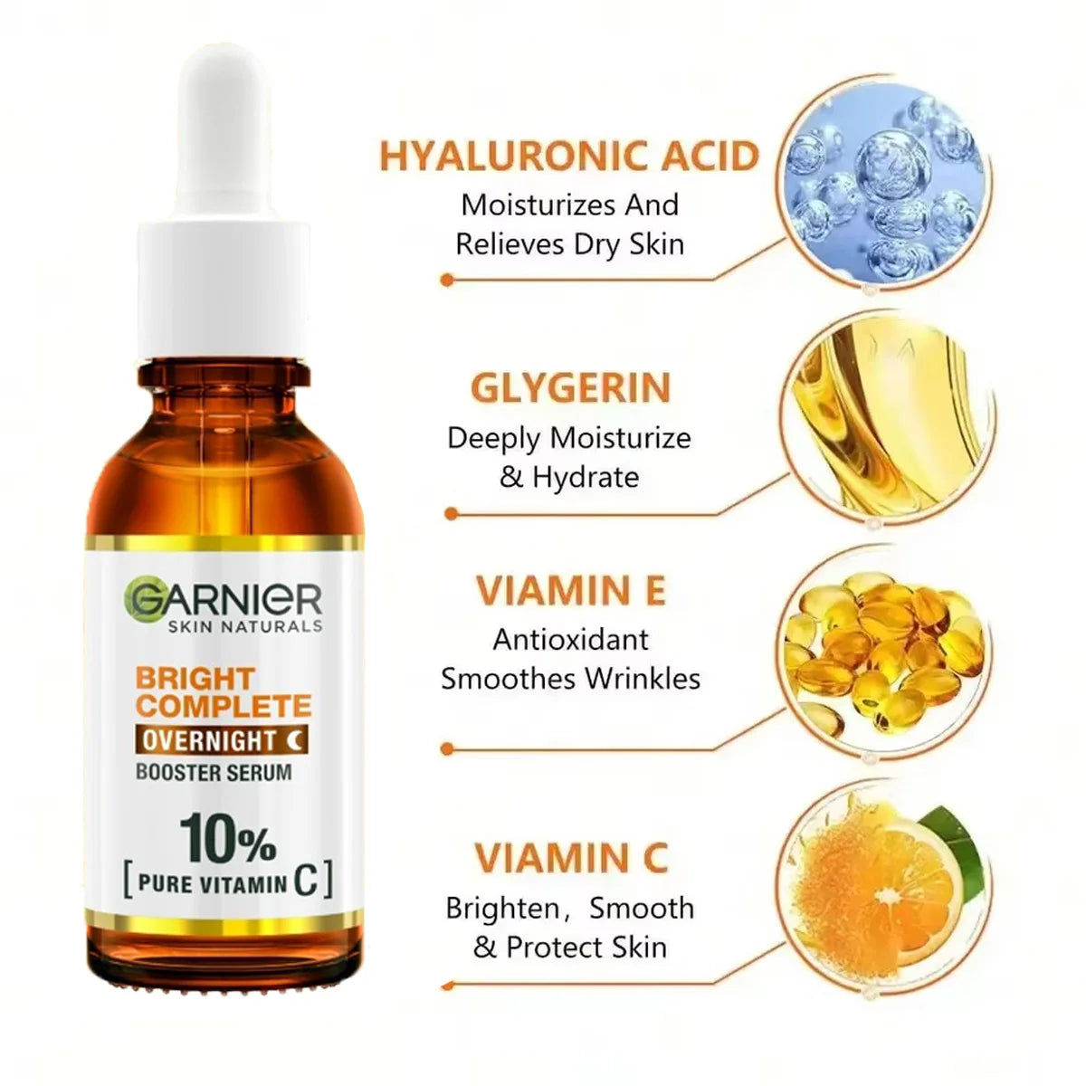 Vitamin C Serum for Face Whitening Essence Removes Comedones Blackheads Facial Repair Serum Shrinks Pores Moisturizes Skin Care Peaceful Pleasures Health and Wellness