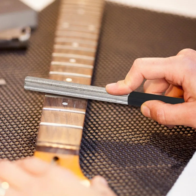 Guitar Fret Crowning File Wooden Polished Repair Maintenance Luthier