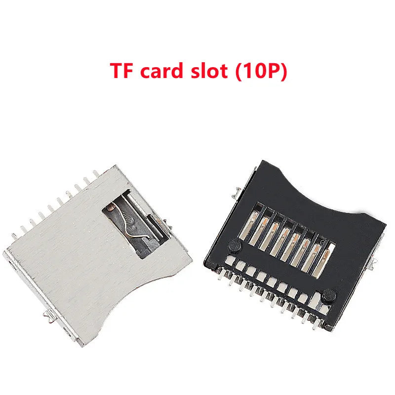 10pcs SD/Mini/TF/SIM/Nano/Micro Card Holder Card Slot Size Long and Short Body with Self Elastic Flip Cover Peaceful Pleasures Health and Wellness