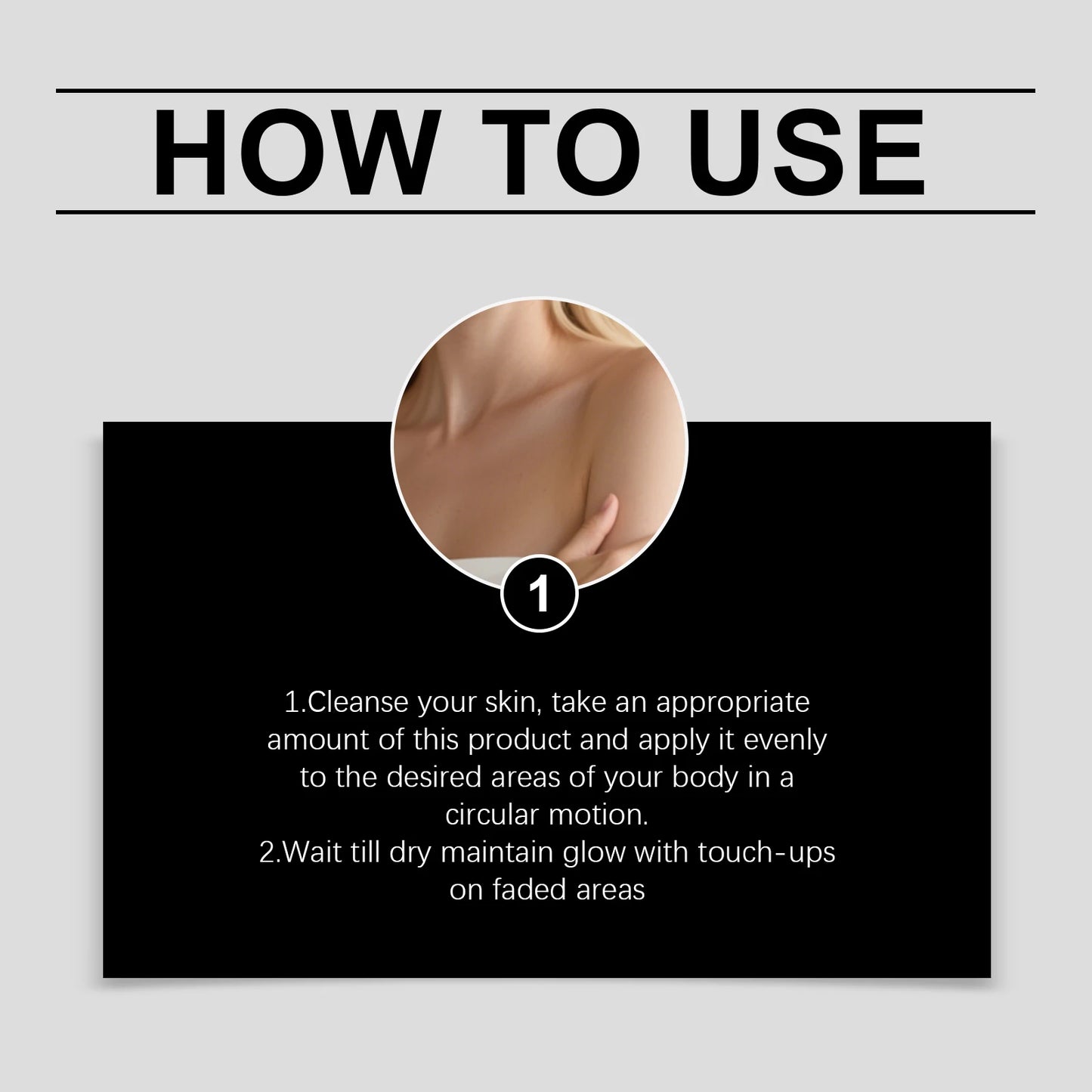Hoygi Self Tanning Serum – Natural Bronze Glow, Streak-Free