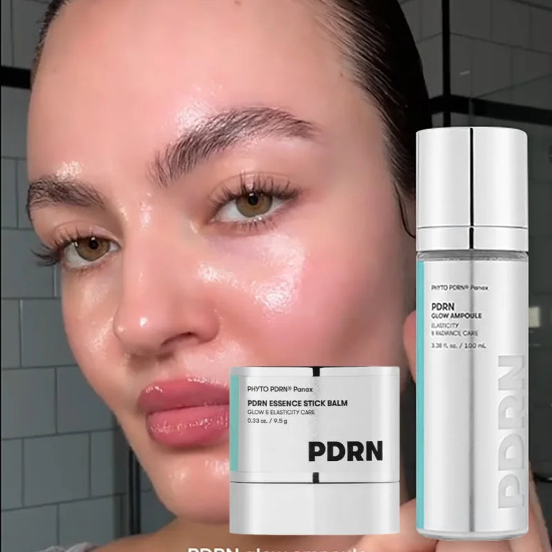 Korean PDRN Collagen Moisturizing Serum, Lightweight Nourishing Essence Stick Improve Fine Line Efficient Firm Skin Skincare Set Peaceful Pleasures Health and Wellness
