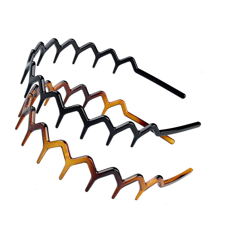 Anti Slip Toothed Headband Korean Minimalist Bangs Broken Hair