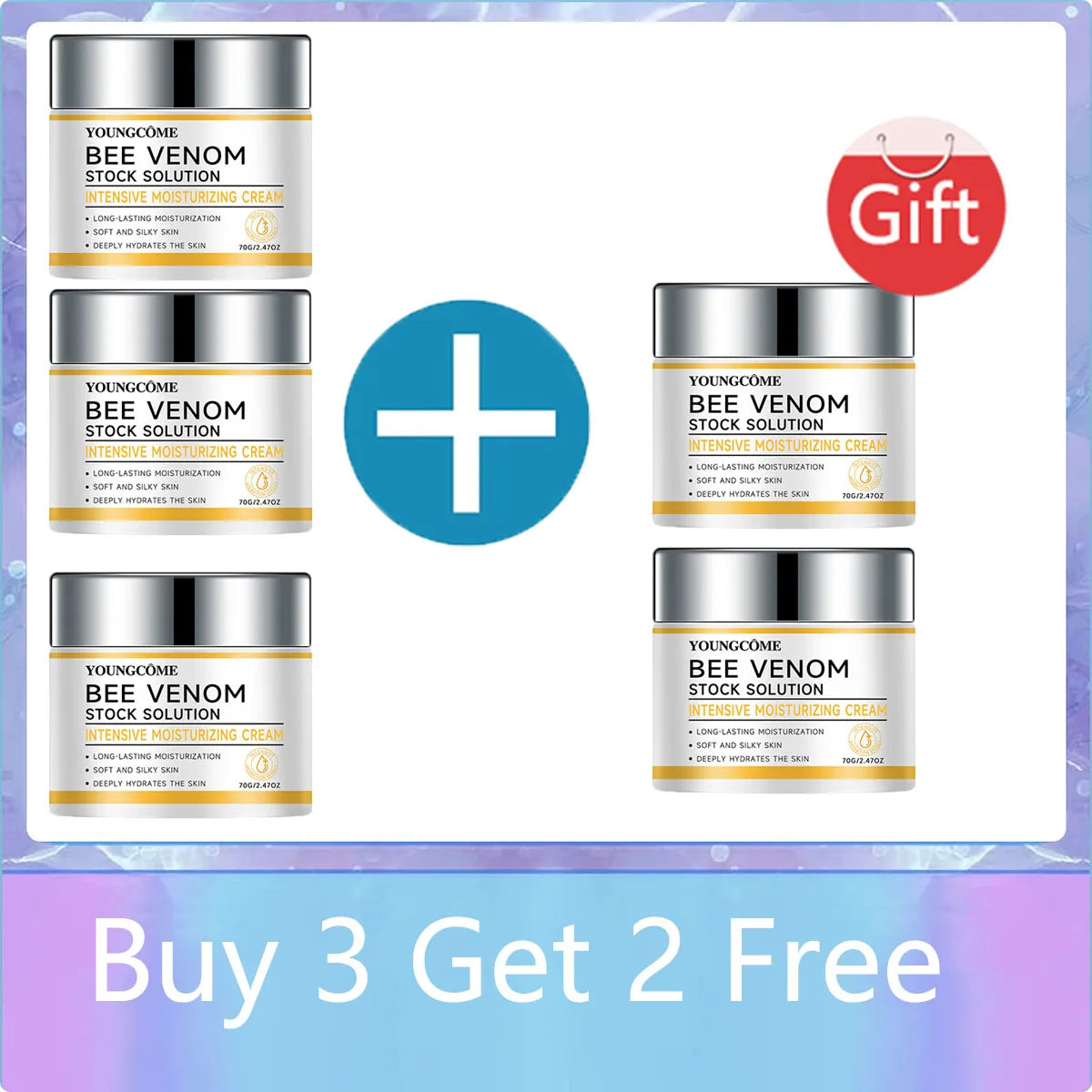 YOUNGCOME Bee Venom Face Serum – Firming & Anti-Aging Cream
