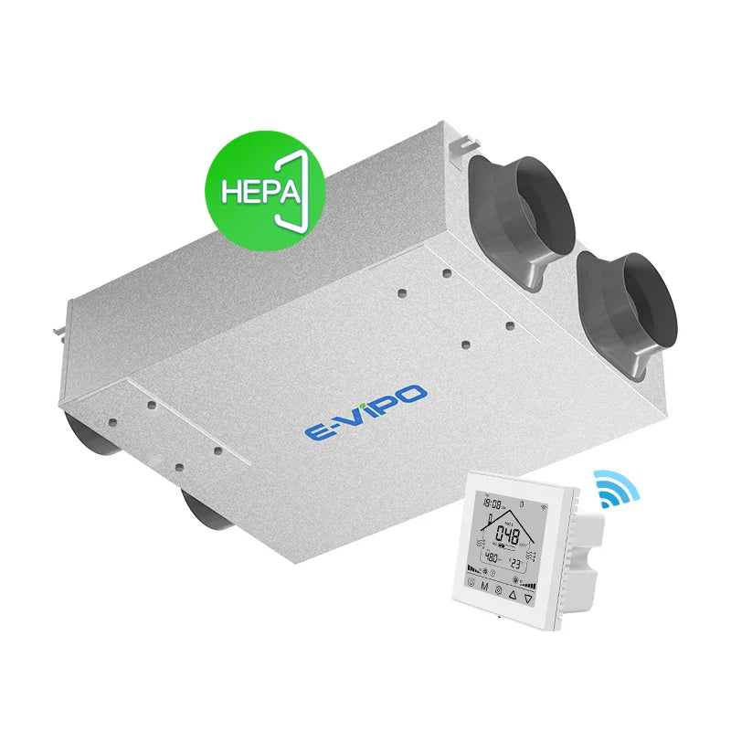 HVAC Air Heat Exchanger – Fresh Air Ventilation System for Ducts