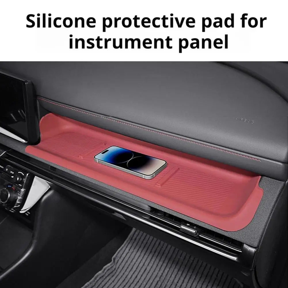 For 24-26 Hyundai Tucson L Central Control Silicone Protective Pad Interior Film Coating Supplies Modification Accessories 1Pcs Peaceful Pleasures Health and Wellness