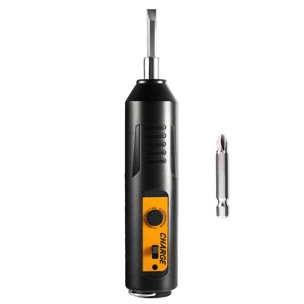 Multifunctional Electric Screwdriver Set USB Charging Electronic Repairing Tool Set for Mobilephones Computers Home Appliances Peaceful Pleasures Health and Wellness A