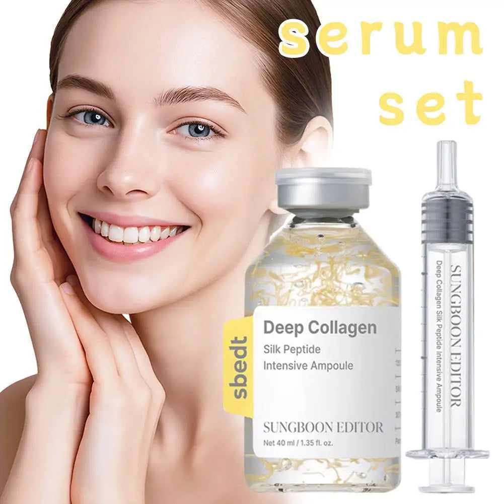 Collagen Ampoule Essence Serum | Anti-Wrinkle Lifting Moisturizer