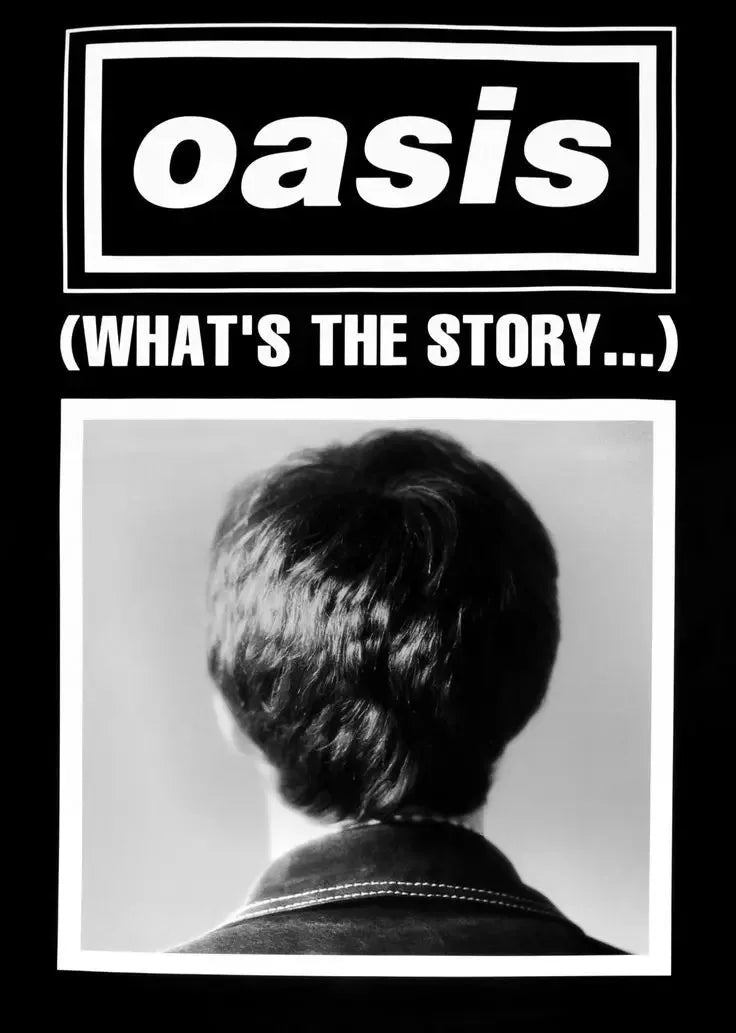 Oasis Band Album Canvas Wall Art Print | Music Poster Decor