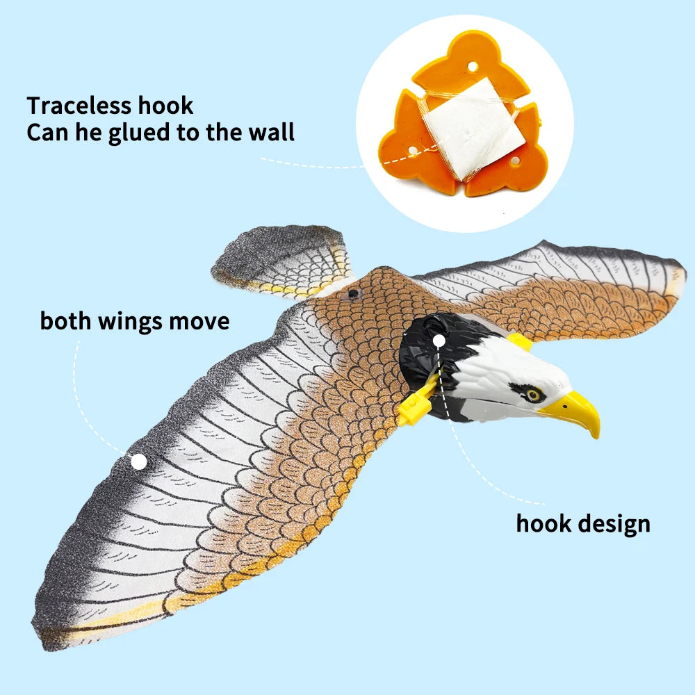 Bird Repellent Hunting Garden Decoy Repellent Pest Protection Plants Garden Decor Repellent Hanging Eagle Hawk Scarer Deterrent Peaceful Pleasures Health and Wellness