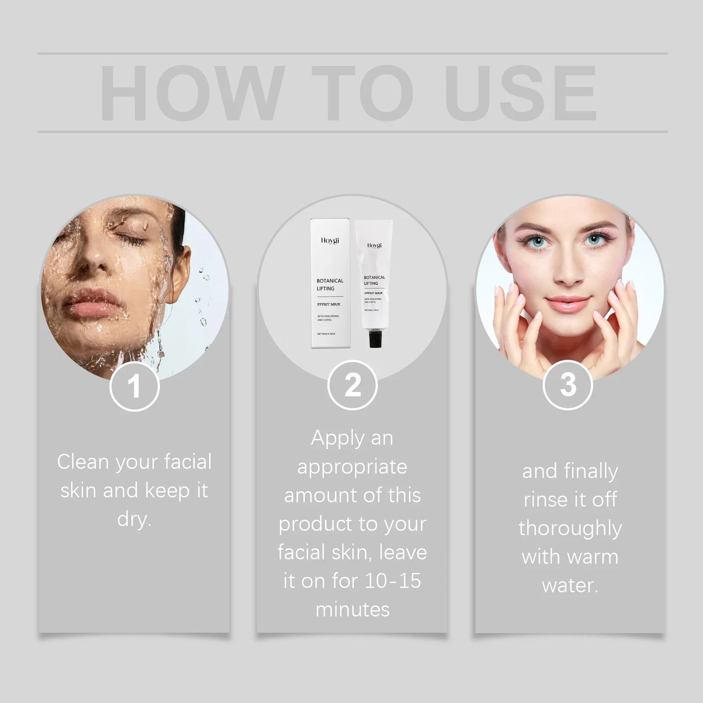 Hoygi Overnight Hydrogel Mask – Brightening & Anti-Wrinkle