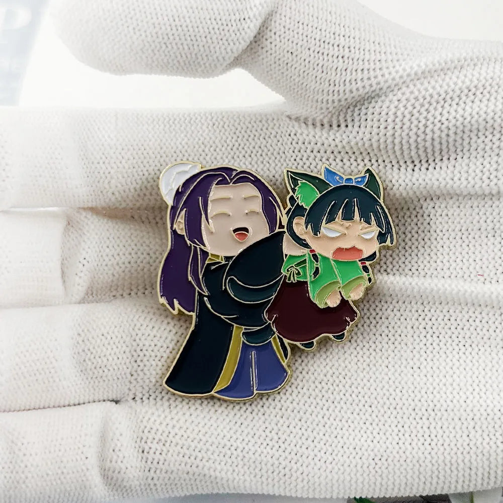 Maomao Jinshi Enamel Pin | The Apothecary Diaries Brooch
