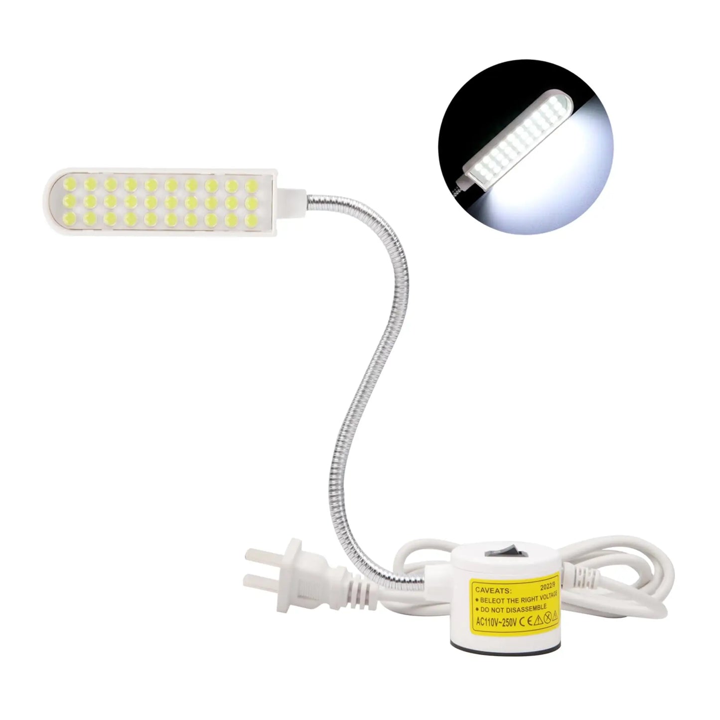 LED Flexible Gooseneck Work Light – Magnetic Base, 10/30 LEDs