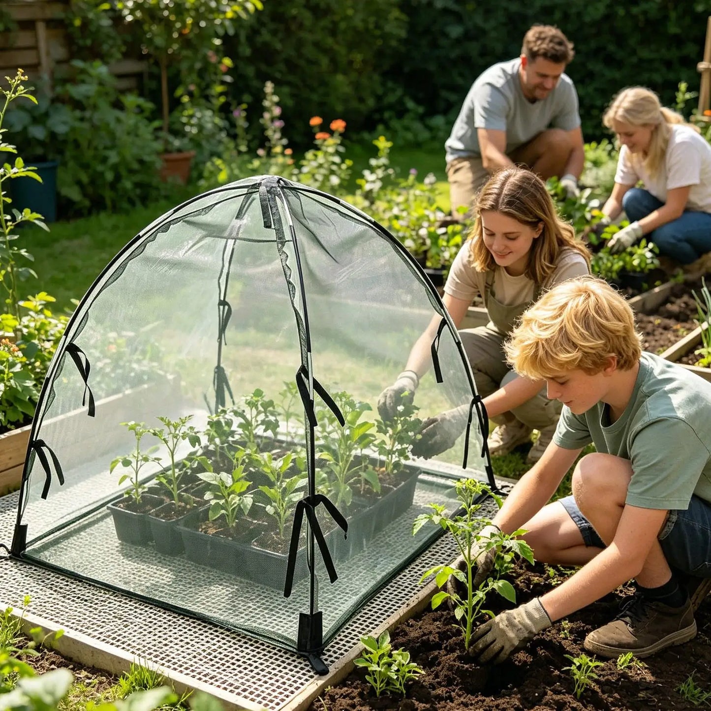 Plant Covers from Animals Sun-Proof Mesh Protector Garden Bird Netting Plant Covers for Vegetable Fruit Tree Tomato Strawberry Peaceful Pleasures Health and Wellness