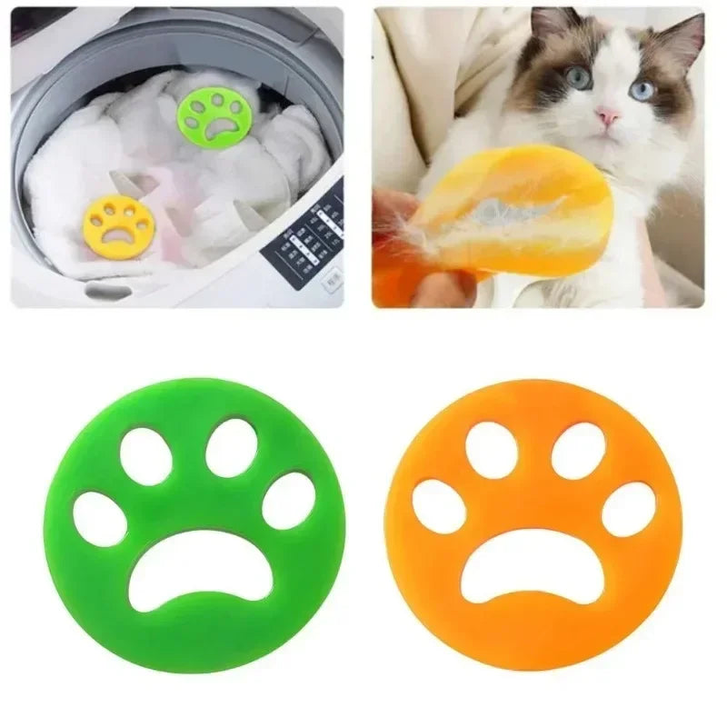 Silicone Pet Hair & Lint Remover Laundry Ball – 1 or 2 Pack