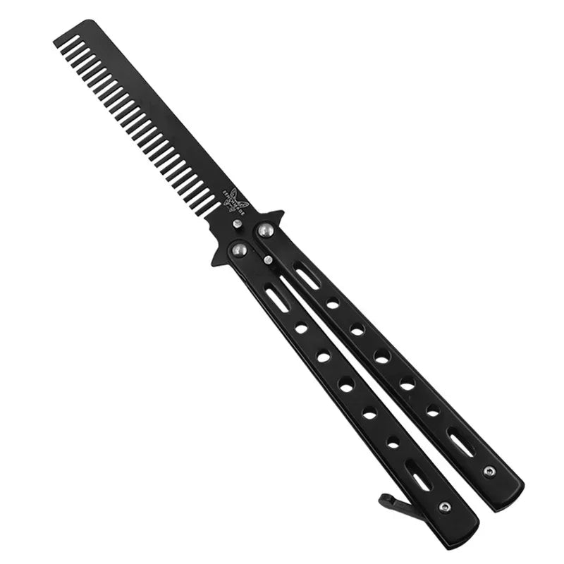 Butterfly Training Comb Stainless Steel Balisong Flipper