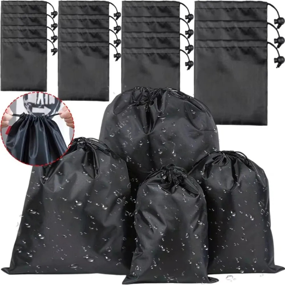 Waterproof Drawstring Storage Pouch – Multi-Use Oxford Bag