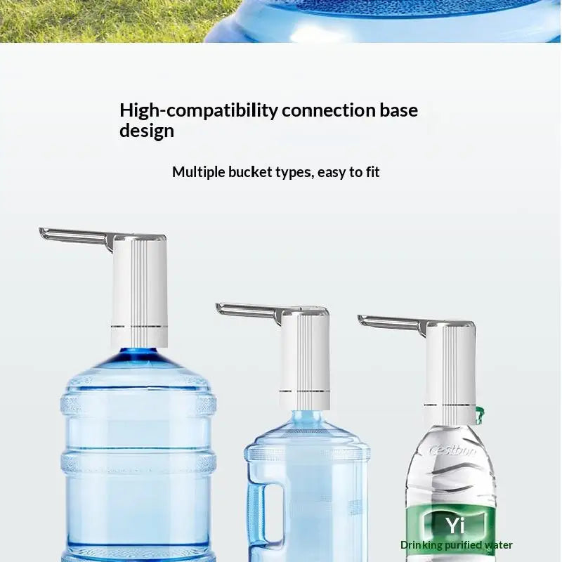 HOMEFISH Electric Household Folding Water Pump Bucket Automatic Water Dispenser Small Water Outlet for Home Use Peaceful Pleasures Health and Wellness