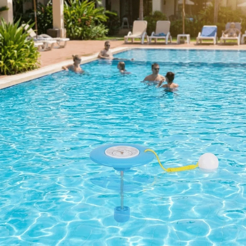 Floating Pool Thermometer – Waterproof Mechanical Water Gauge