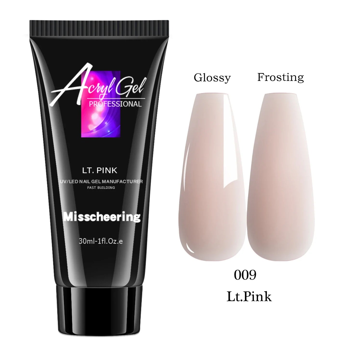 30ml Poly Nail Extension Gel UV/LED Builder – Solid Color