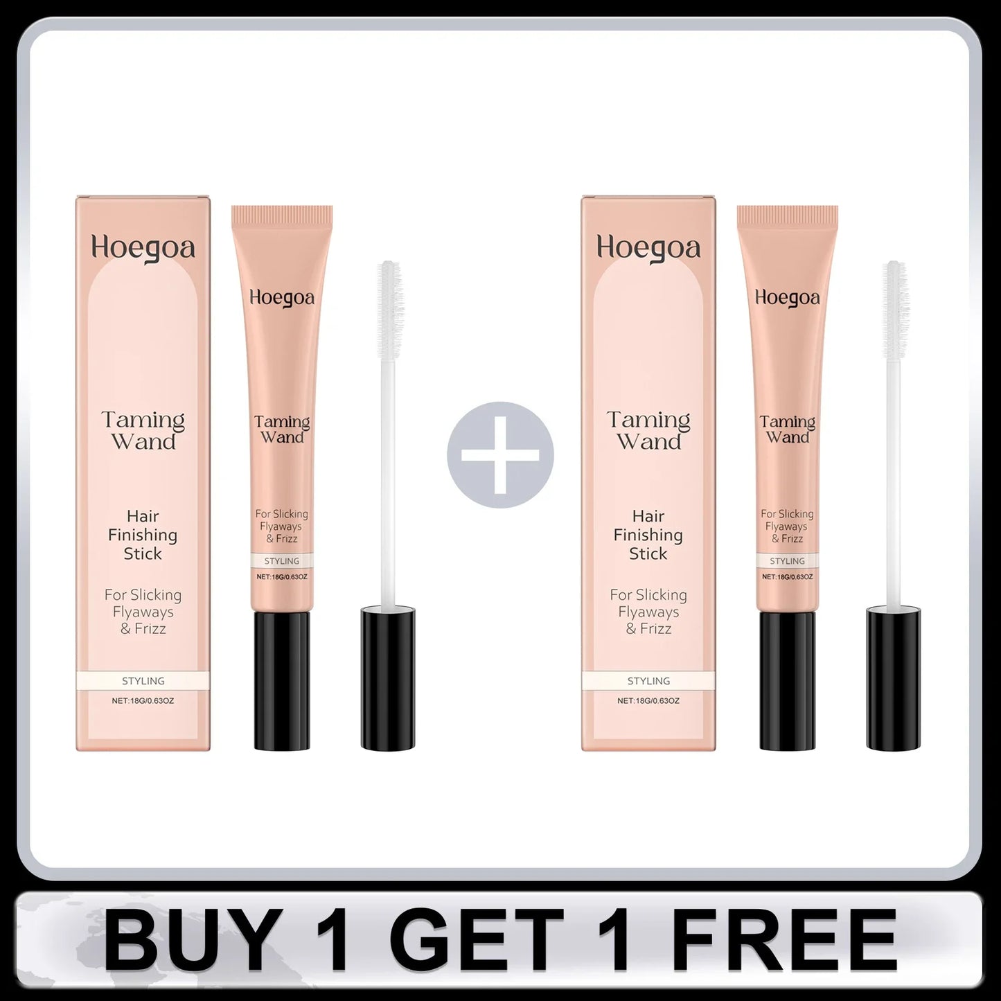HOEGOA Hair Wax Finishing Stick – Flyaway & Frizz Control