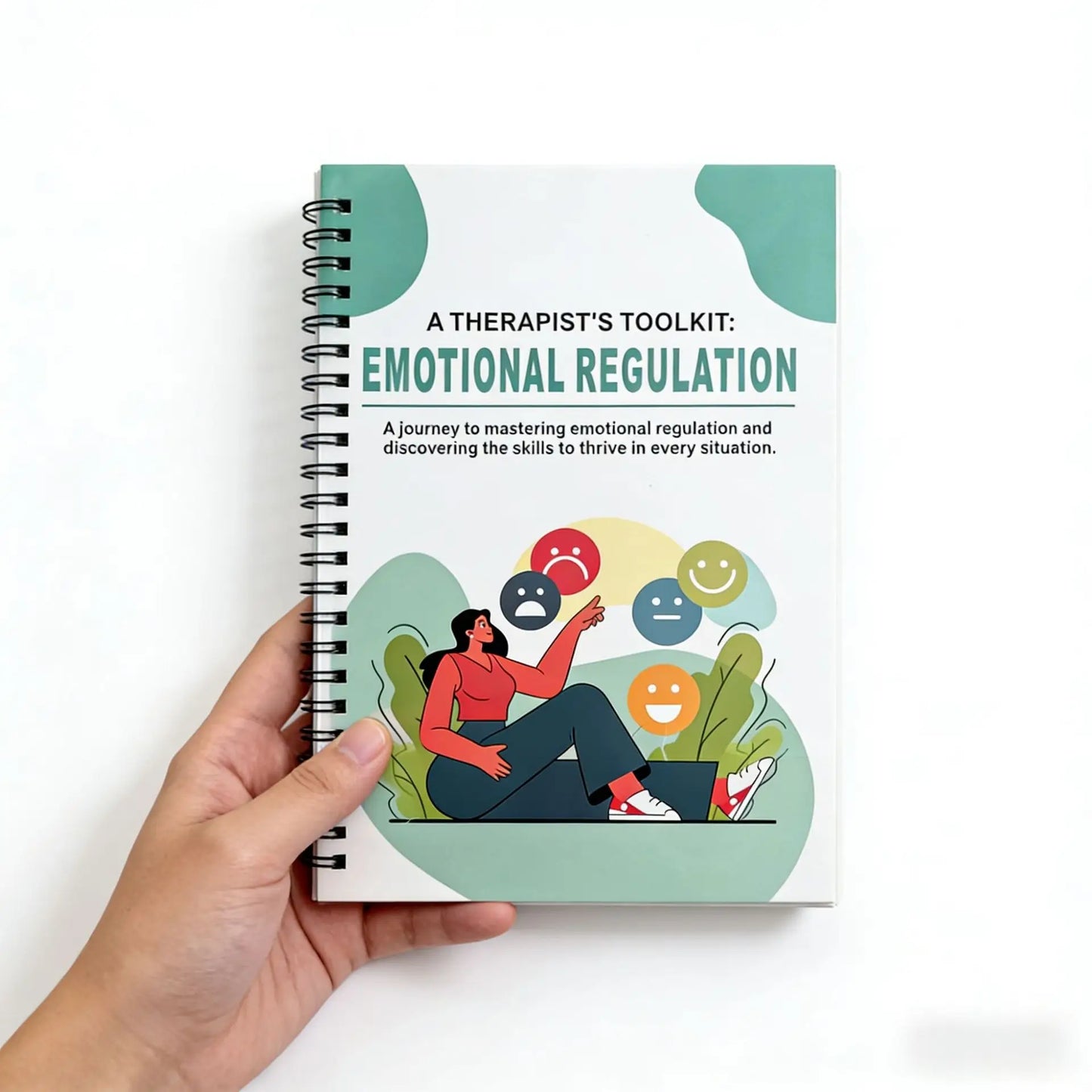 Emotional Regulation Workbook Adults Teens Therapist Guided Mental