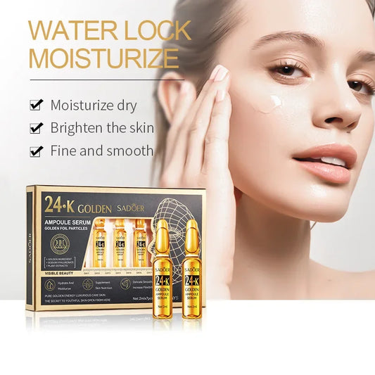24K Gold Face Serum – Hyaluronic Acid & Dark Spot Essence Gold Face Serum Oasis Select