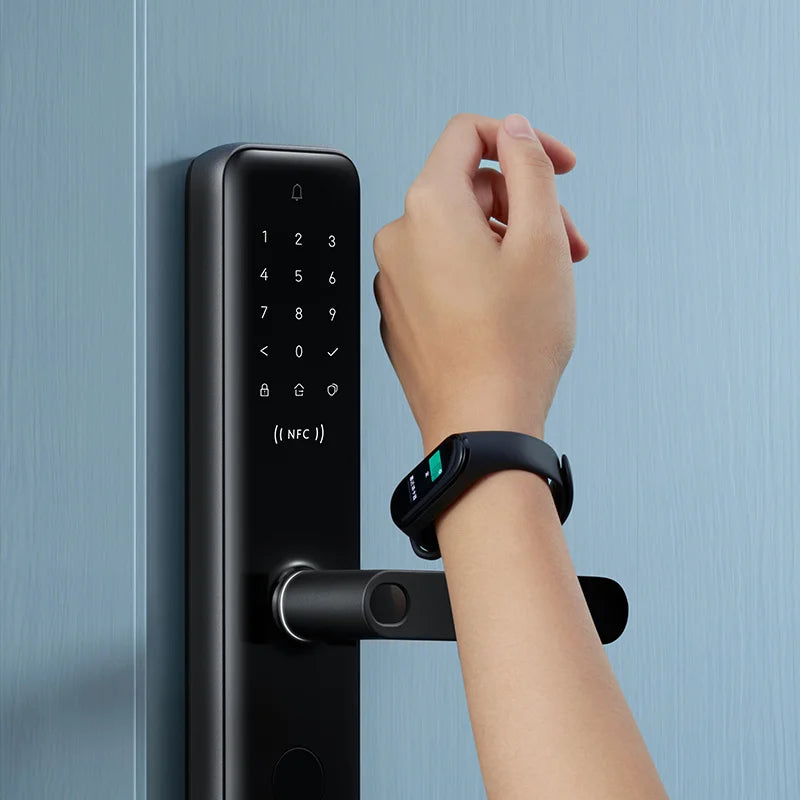 Aqara Smart Door Lock N200 N100 Fingerprint Lock Fit For Bluetooth Password NFC Unlock Work With Mihome HomeKit APP DHL Shipping Peaceful Pleasures Health and Wellness