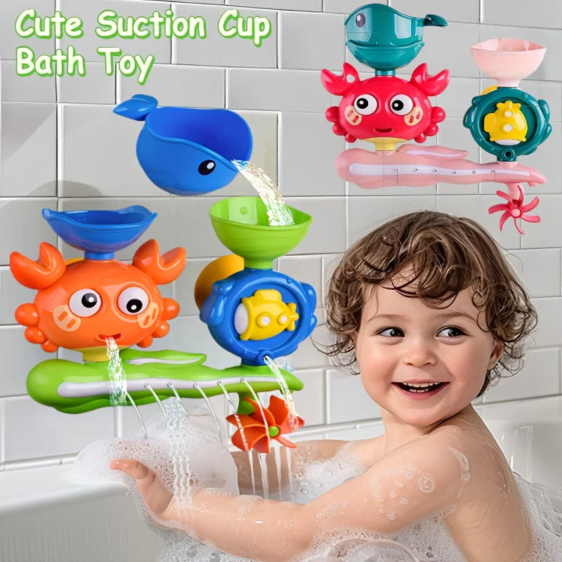 Kids Bath Tub Toys Set – Baby & Toddler Bathtub Gift