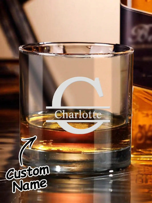 Custom Name Whiskey Glass Personalized Tumbler Engraved Gift For Him Her Dad Husband Anniversary Valentine Birthday Father Day Peaceful Pleasures Health and Wellness