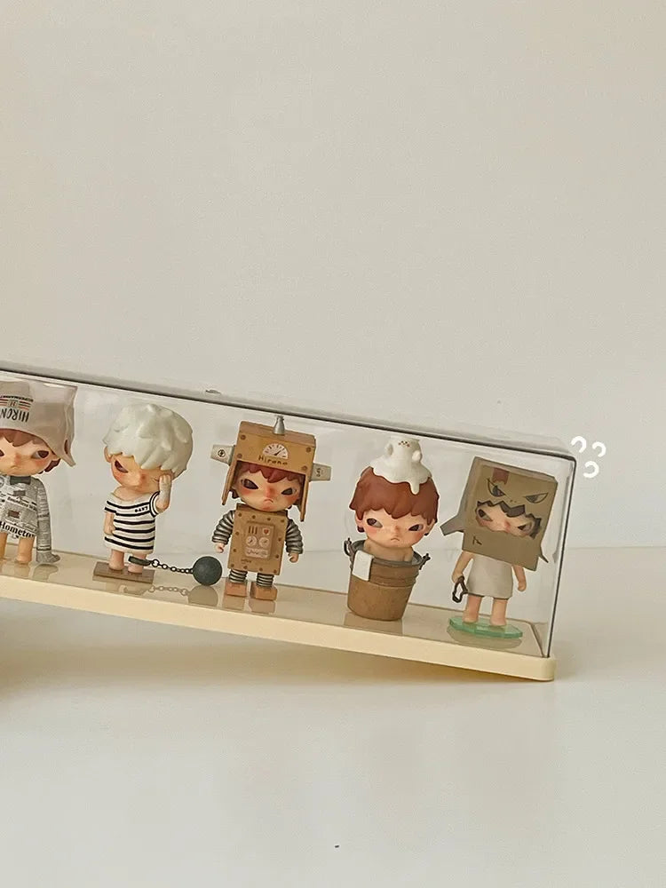 Acrylic Figure Display Case 35cm – Dustproof Collectible Showcase