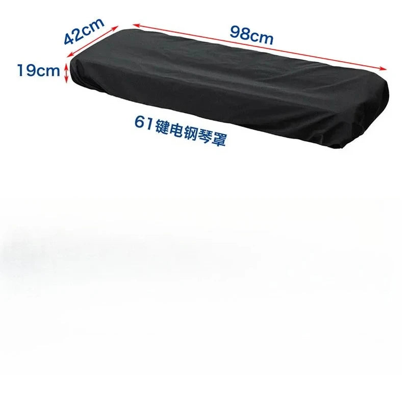 61 88 Keys Electronic Keyboard Digital Piano Dust Cover W Adjustable