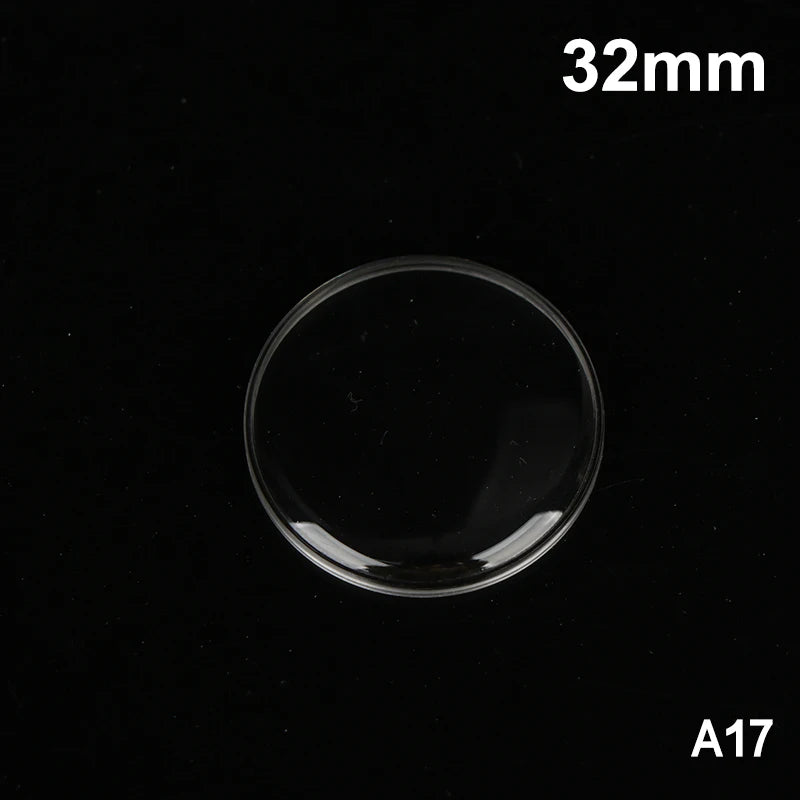 28–32.2mm Acrylic Watch Crystal Lens Dome Replacement Cover