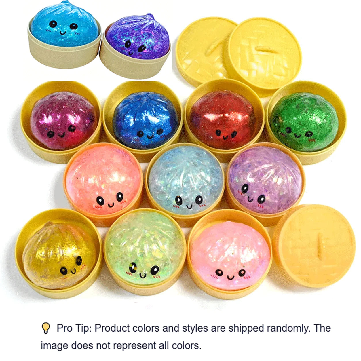 Xiao Long Bao Squishy Toy | Dumpling Stress Reliever Gift