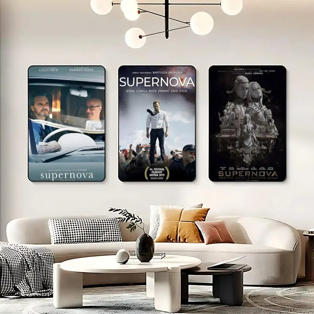 Supernova Movie Poster HD Self-Adhesive Waterproof Wall Art Wall Art Poster Peaceful Pleasures Health and Wellness