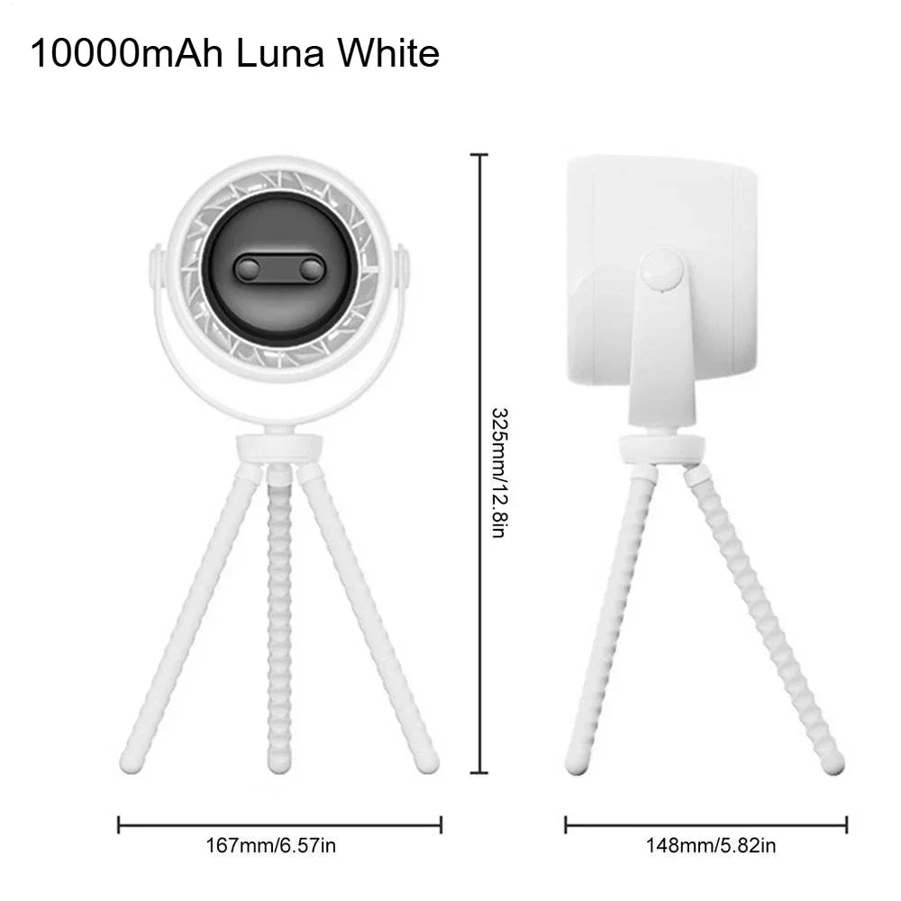 Octopus Stroller Fan 20000mAh USB Rechargeable & LED Night Light