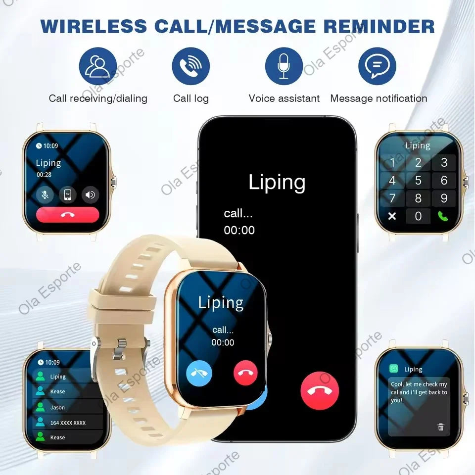 Ola Esporte 1.83" Smartwatch – Bluetooth Calls & Fitness Tracker