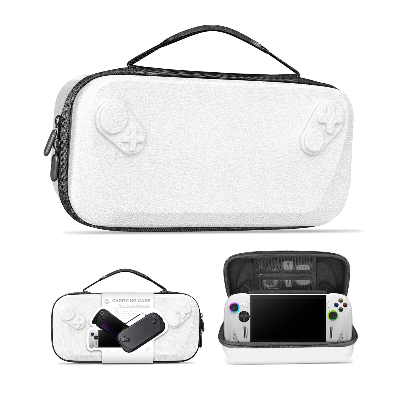 Portable EVA Carrying Case Shockproof Game Console Storage Bags Anti-Drop Protective Cover For ROG XBOX Ally/ROG XBOX Ally X Peaceful Pleasures Health and Wellness