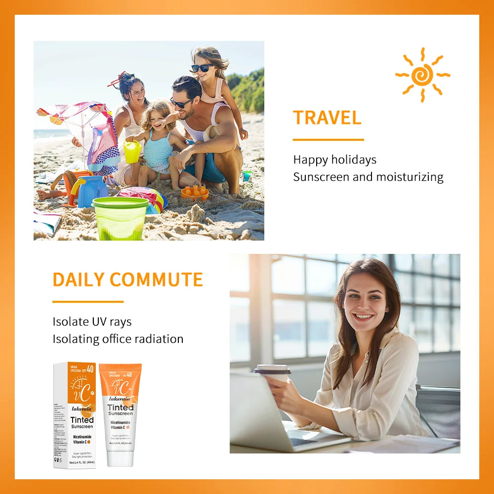 SPF40 Tinted Moisturizing Sunscreen for Skin Protection Peaceful Pleasures Health and Wellness