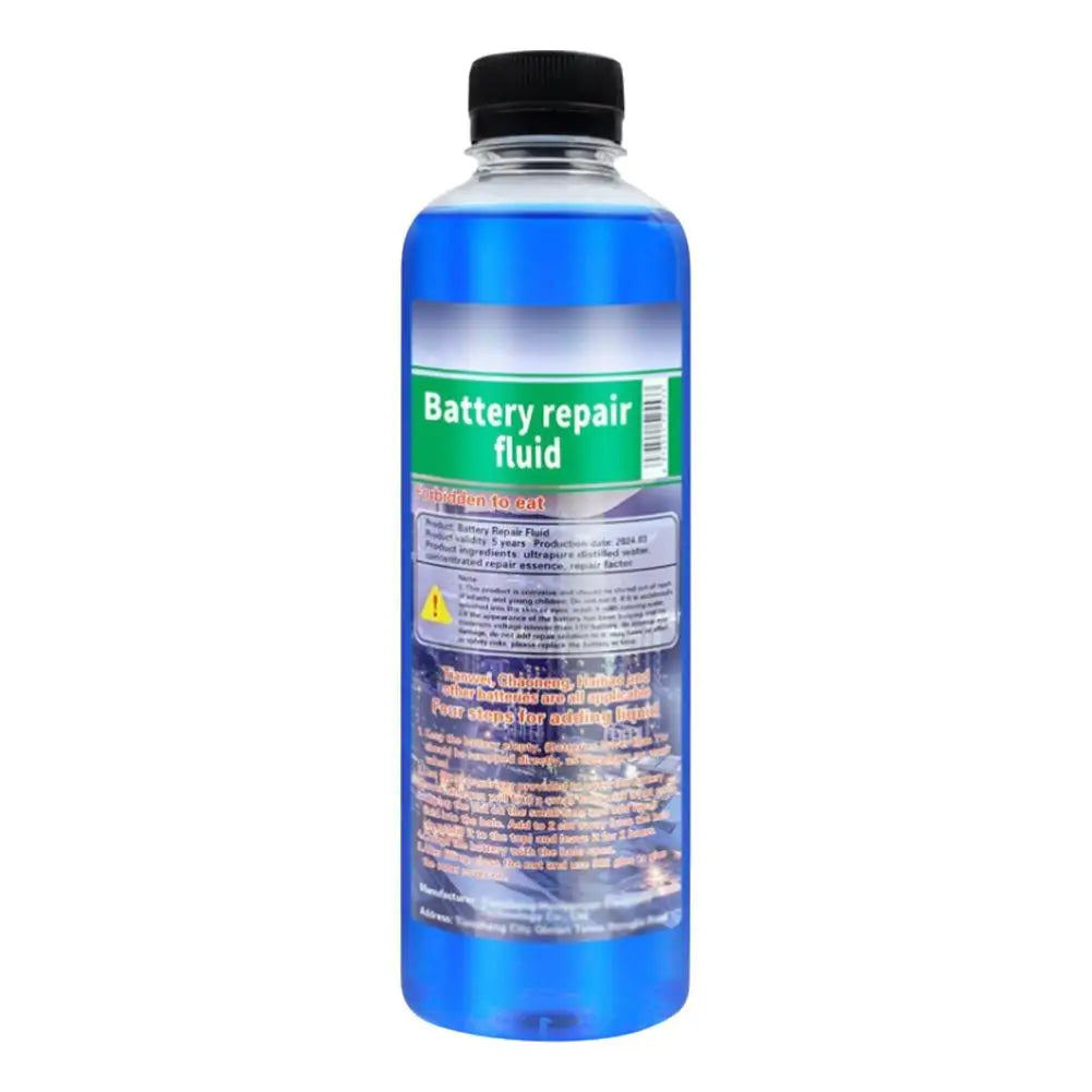 500ml Car Battery Repair Liquid Solution Battery Acid Solution For Battery Renewal Acid Battery Restore Liquid Terminal Cle Peaceful Pleasures Health and Wellness D