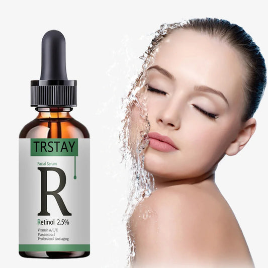 Retinol 2.5% & Vitamin C Facial Serum – Brighten Dark Spots Facial Serum Oasis Select 30ml