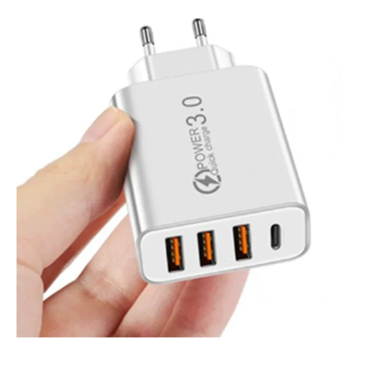 20W USB-C PD Fast Wall Charger – iPhone & Samsung Compatible