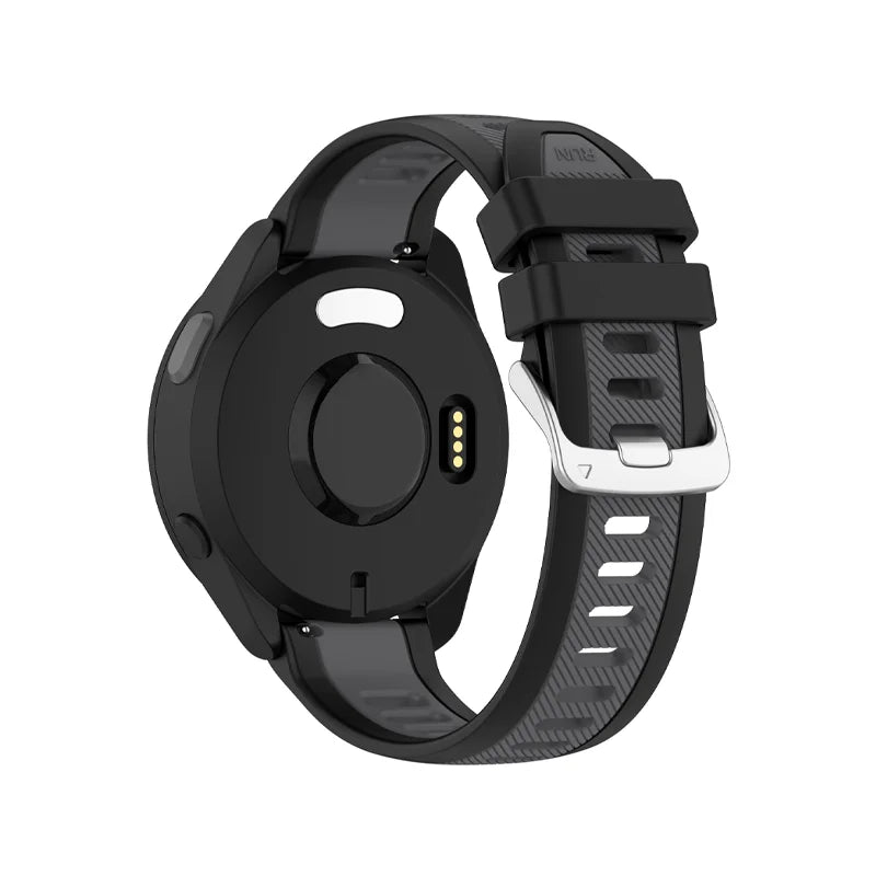 20mm Quick Release Silicone Band for Garmin Forerunner & Vivoactive